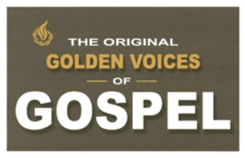 THE ORIGINAL GOLDEN VOICES OF GOSPEL Logo (DPMA, 09/18/2018)