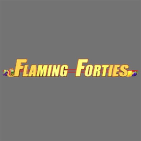 FLAMING FORTIES Logo (DPMA, 03/26/2018)