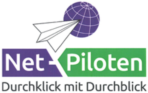 Net-Piloten Durchklick mit Durchblick Logo (DPMA, 11/27/2019)