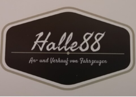 Halle88 An- und Verkauf von Fahrzeugen Logo (DPMA, 03/20/2019)