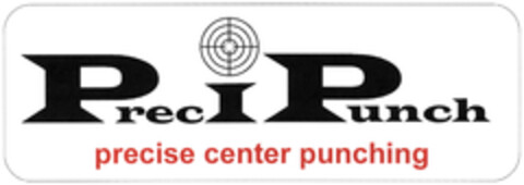 PrecIPunch precise center punching Logo (DPMA, 20.07.2021)