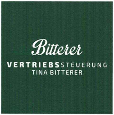 Bitterer VERTRIEBSSTEUERUNG TINA BITTERER Logo (DPMA, 10.08.2023)