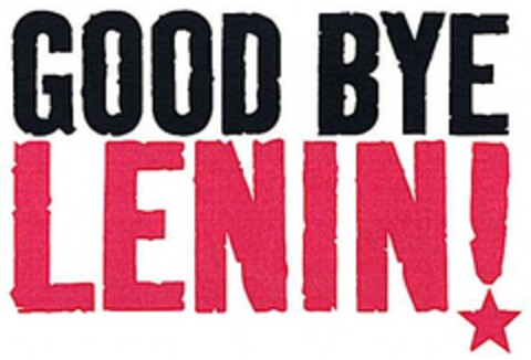 GOOD BYE LENIN! Logo (DPMA, 03/13/2003)