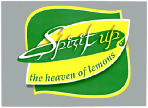 Spirit up the heaven of lemons Logo (DPMA, 03.05.2004)