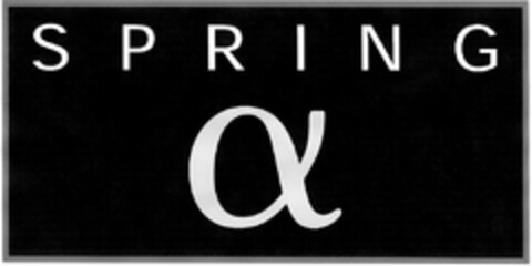 SPRING α Logo (DPMA, 03.05.2004)