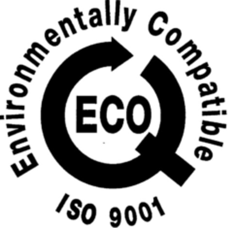 Environmentally Compatible ISO 9001 ECO Logo (DPMA, 11.12.1995)