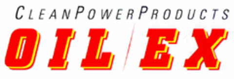 CLEAN POWER PRODUCTS OIL/EX Logo (DPMA, 24.01.1998)