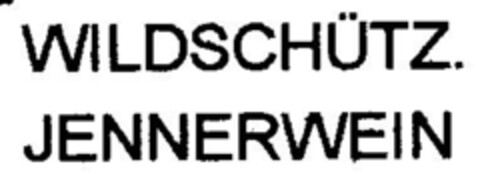 WILDSCHÜTZ. JENNERWEIN Logo (DPMA, 11/04/1998)