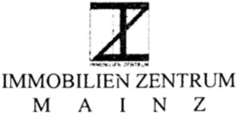 IMMOBILIEN ZENTRUM MAINZ Logo (DPMA, 05.08.1999)