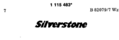 Silverstone Logo (DPMA, 01.07.1987)