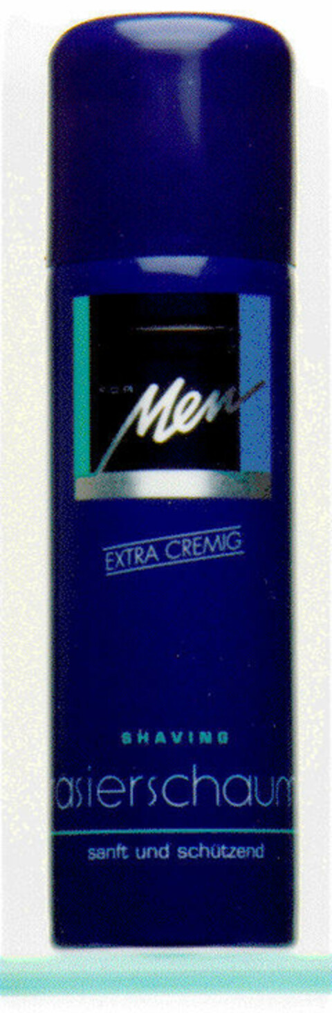 FOR Men EXTRA CREMIG SHAVING Rasierschaum sanft und schützend Logo (DPMA, 03.07.1993)