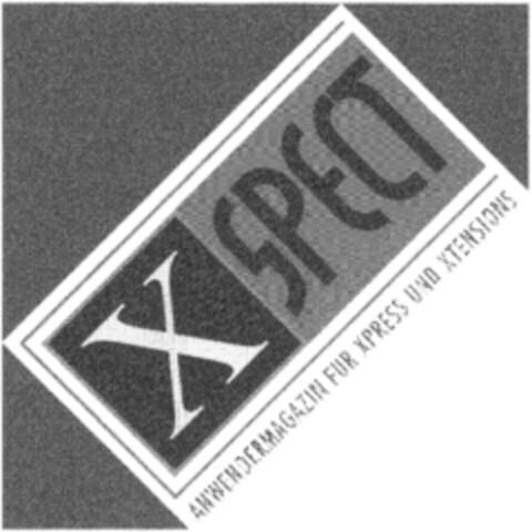 X SPECT Logo (DPMA, 25.06.1992)