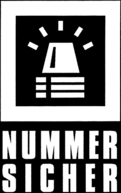 NUMMER SICHER Logo (DPMA, 06.08.1994)