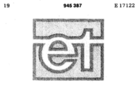 et Logo (DPMA, 30.08.1973)