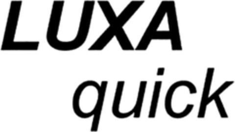 LUXA quick Logo (DPMA, 05.03.1993)