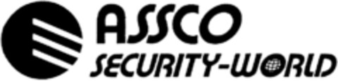 ASSCO SECURITY-WORLD Logo (DPMA, 01.09.1993)