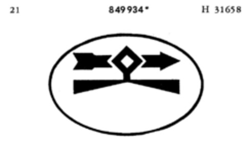 849934 Logo (DPMA, 07.06.1968)
