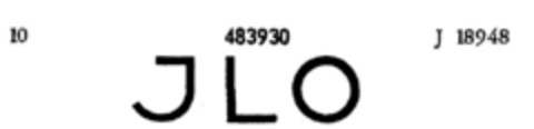JLO Logo (DPMA, 26.10.1934)