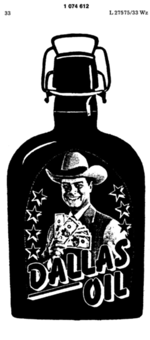 DALLAS OIL Logo (DPMA, 24.08.1984)