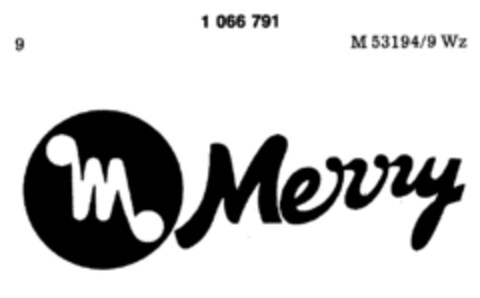Merry Logo (DPMA, 24.06.1983)