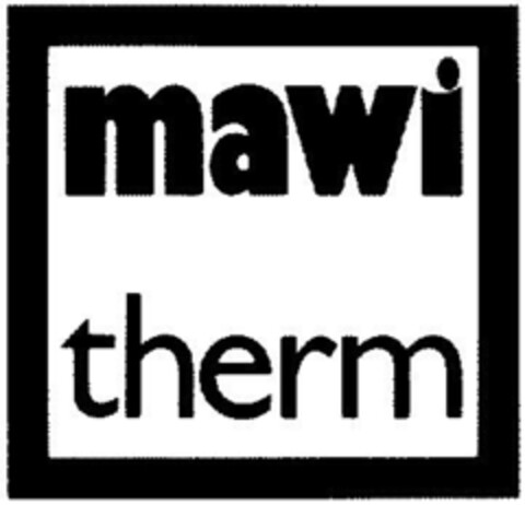 mawi therm Logo (DPMA, 22.06.1991)