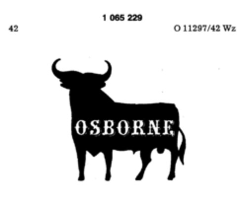 OSBORNE Logo (DPMA, 03.08.1983)