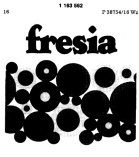 fresia Logo (DPMA, 08.11.1989)