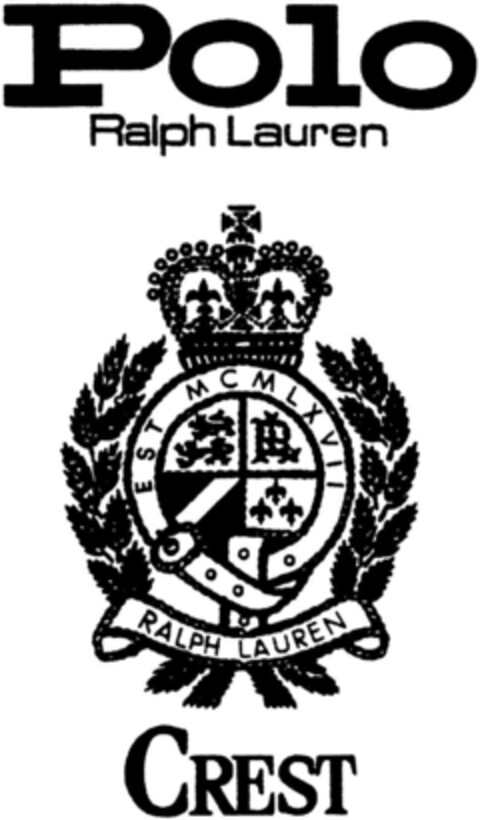 Polo Ralph Lauren Crest Logo (DPMA, 03/20/1992)