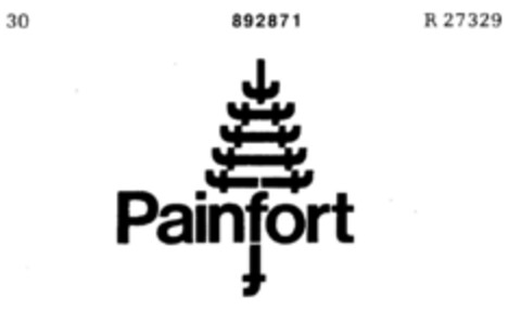 f Painfort Logo (DPMA, 09.11.1970)