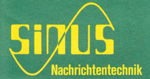 sinus Nachrichtentechnik Logo (DPMA, 03/22/1989)