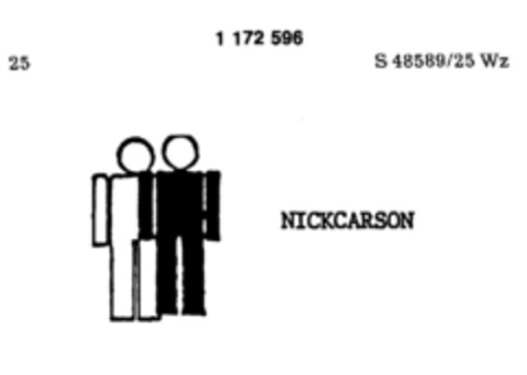 NICKCARSON Logo (DPMA, 06/14/1989)