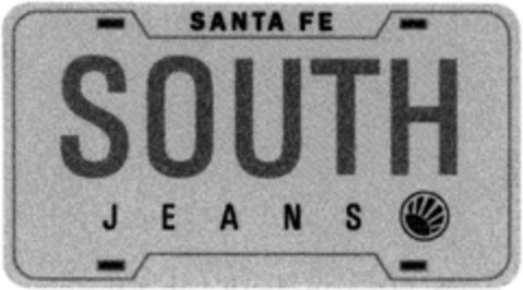 SANTA FE SOUTH JEANS Logo (DPMA, 12.01.1994)