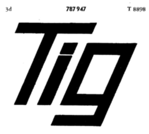 Tig Logo (DPMA, 05/11/1963)