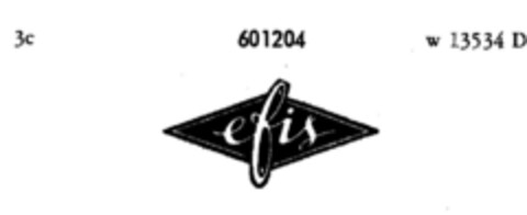 efis Logo (DPMA, 29.01.1949)