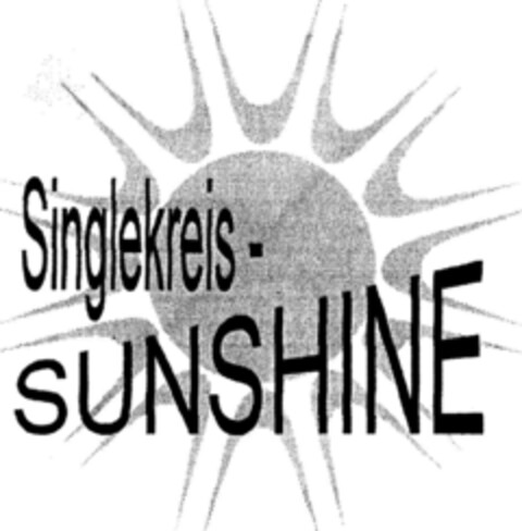 Singlekreis-SUNSHINE Logo (DPMA, 16.09.1994)