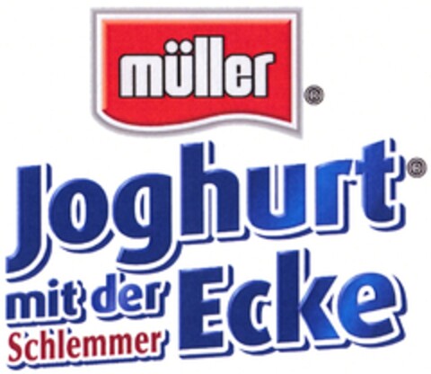 müller Joghurt mit der Schlemmer Ecke Logo (DPMA, 01/02/2008)