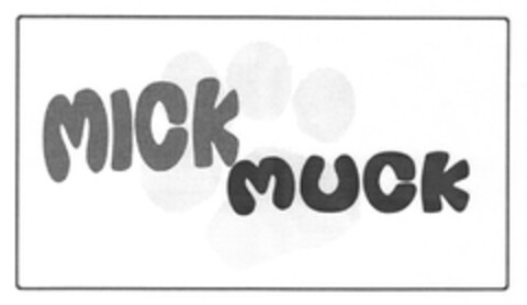 MICK MUCK Logo (DPMA, 04/26/2010)