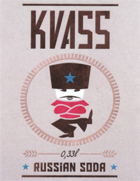 KVASS * RUSSiAN SODA * Logo (DPMA, 27.02.2012)