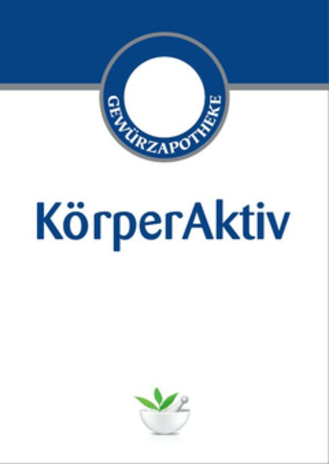 GEWÜRZAPOTHEKE KörperAktiv Logo (DPMA, 17.04.2013)
