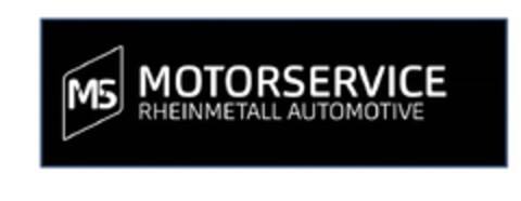 MS MOTORSERVICE RHEINMETALL AUTOMOTIVE Logo (DPMA, 26.08.2016)