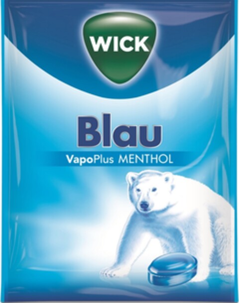 WICK Blau VapoPlus MENTHOL Logo (DPMA, 03.06.2016)