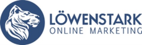 LÖWENSTARK ONLINE MARKETING Logo (DPMA, 30.08.2018)