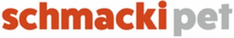 schmacki pet Logo (DPMA, 08/28/2020)