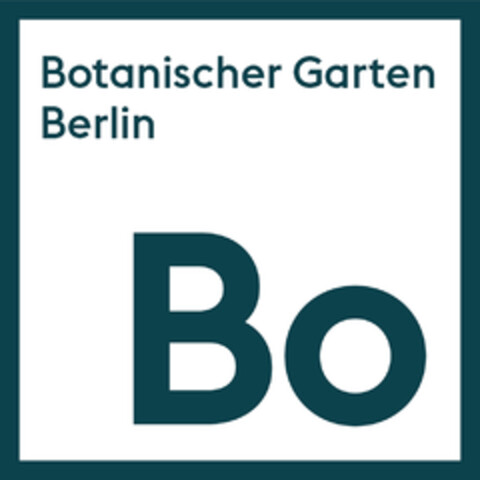 Botanischer Garten Berlin Bo Logo (DPMA, 05/20/2021)