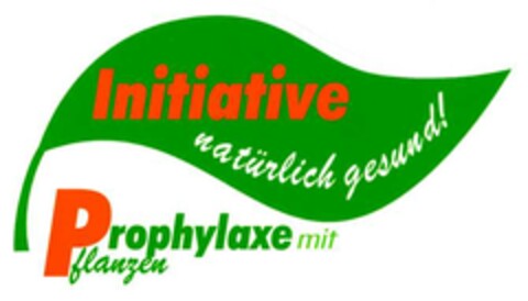 Initiative natürlich gesund! Prophylaxe mit Pflanzen Logo (DPMA, 15.02.2002)