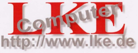 LKE Computer http://www.lke.de Logo (DPMA, 03/18/2002)