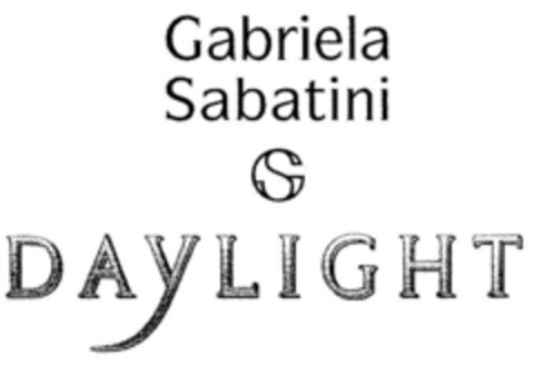 Gabriela Sabatini DAYLIGHT Logo (DPMA, 19.04.2002)