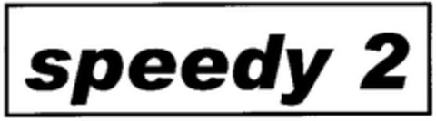 speedy 2 Logo (DPMA, 21.02.2003)