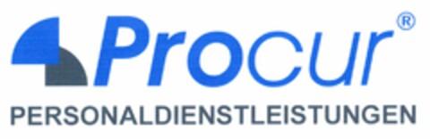 Procur PERSONALDIENSTLEISTUNGEN Logo (DPMA, 09/03/2003)
