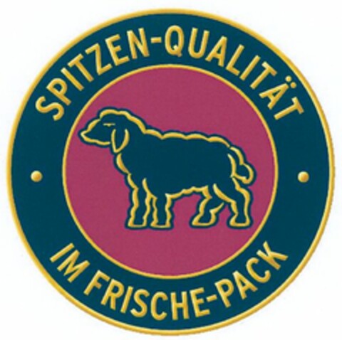 SPITZEN-QUALITÄT IM FRISCHE-PACK Logo (DPMA, 16.04.2004)